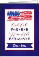 Dear Son, Happy 4th...
