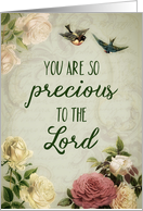 You are so much loved, Christian Encouragement, Matthew 10:31 card
