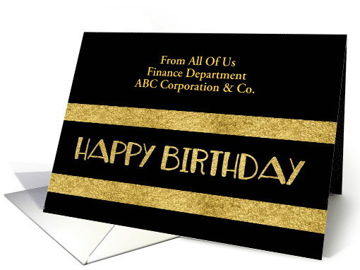 Customizable, From all of us, Happy Birthday, Corporate,... (1533138)