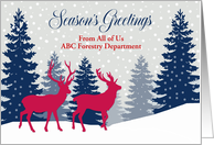 Customizable, From All of Us, Corporate Season’s Greetings card