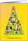 Add your pictures, Christmas tree card