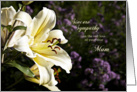 Sympathy card on the death of a mum. card