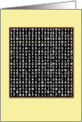 For grandma, Wordsearch birthday card