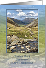 Like a Son to Me, Birthday, Mountain Landscape card