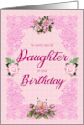 Daughter Birthday with Roses card