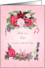 Wife Birthday Gorgeous Roses card