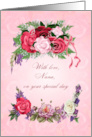 Nana Birthday Gorgeous Roses card