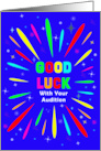 Good Luck With Your Audition card