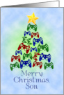 Game Controller Christmas Tree card
