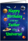 Father Birthday Best in the Universe card