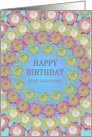 Add A Relative Birthday Crochet Flowers card