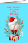 Uncle Baseball Christmas card