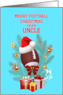 Uncle Football Christmas card