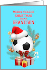 Grandson Soccer Christmas card