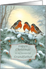 Grandfather Robins Happy Christmas card