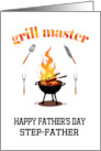 Grill Master Add Any Relative Fathers Day card