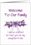 welcome to the family cards from