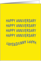 Funny anniversary...