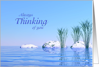 A Spa Like,Tranquil, Thinking of You card