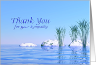 A Spa Like, Thank You for Your Sympathy card