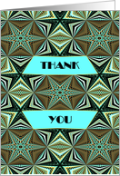 Thank You, Stylish Modern card