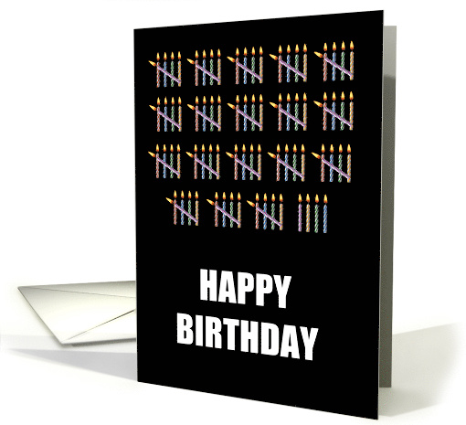 94th Birthday with Counting Candles card (1582256)
