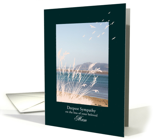 Sympathy Loss of Mum, with Birds and a Seaview card (1606828)
