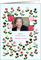 Add a Picture and a Relative Mother’s Day Roses card