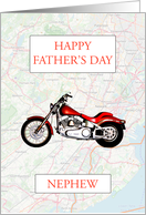 Nephew Father’s Day with Map and Motorbike card