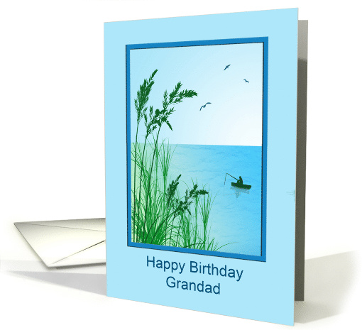 Grandad Birthday Sea Fishing card (1683556)