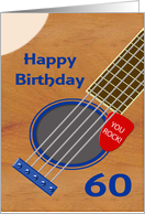 60th Birthday Guitar...