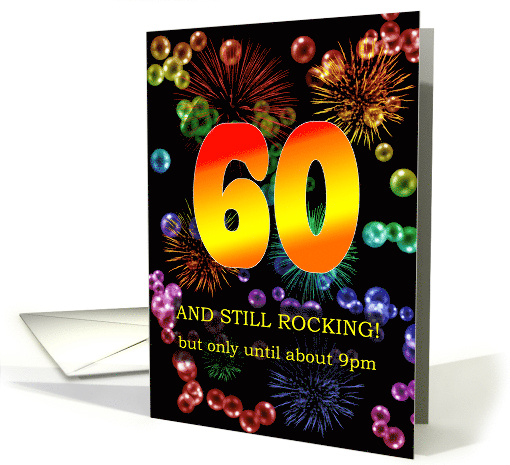 60th Birthday Still Rocking card (1700140)