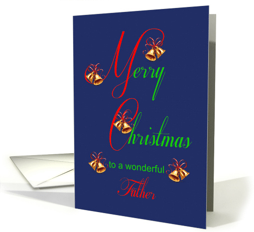 Father Christmas Bells card (1703064)