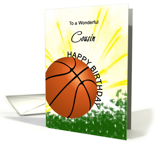 Cousin Basketball Player Birthday card (1725070)