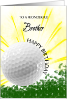 Brother Golf Player...