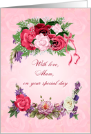 Mam Birthday Gorgeous Roses card