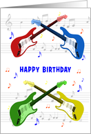 Birthday Guitars and...