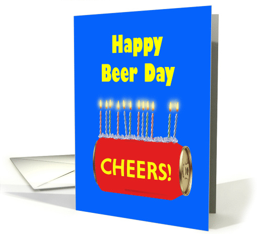 Happy Beer Day Birthday card (1759894)