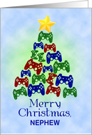 Add a Relative Game Controller Christmas Tree card