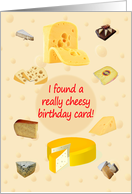 Cheesy Birthday card