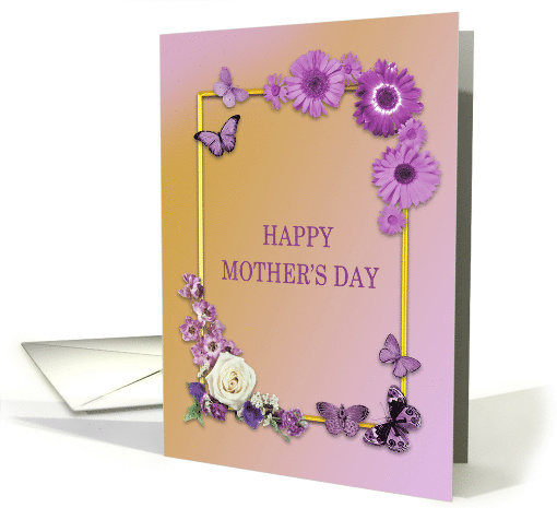 Mother's Day Flowers and Butterflies card (1820564)