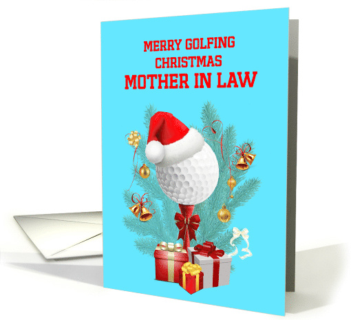 Mother in Law Golfing Christmas card (1840476)
