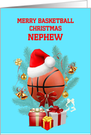 Nephew Basketball Christmas card