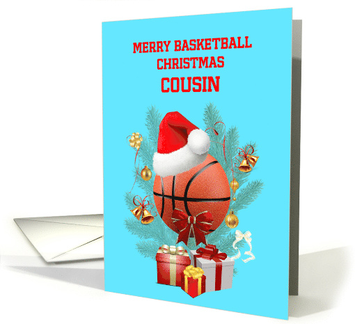 Cousin Basketball Christmas card (1841182)