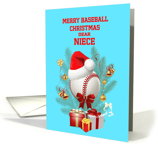 Niece Baseball Christmas card (1841350)