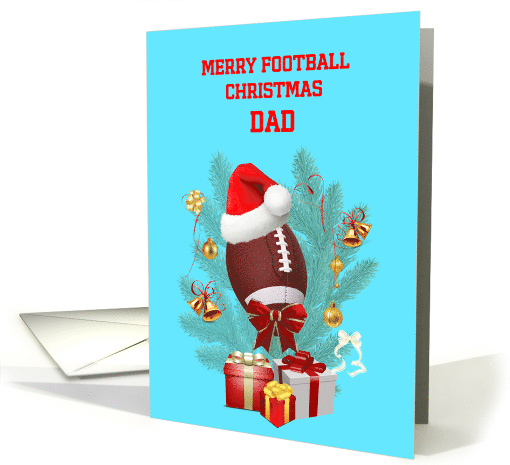 Dad Football Christmas card (1842654)