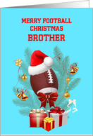 Brother Football Christmas card