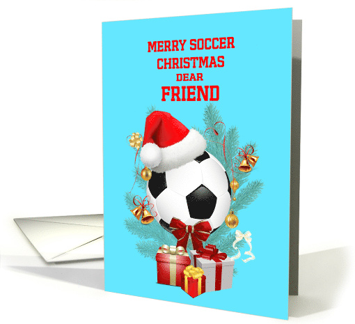 Friend Soccer Christmas card (1844356)