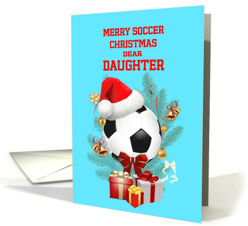 Daughter Soccer Christmas card (1844360)