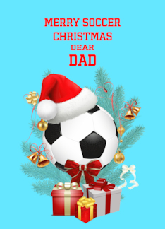 Dad Soccer Christmas